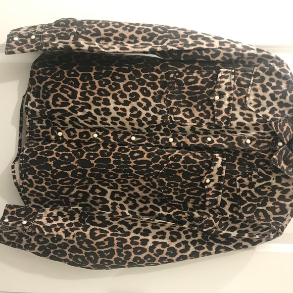 ALL SAINTS- Ezra Animal Print Twill Shirt (NWT) - Picture 13 of 16